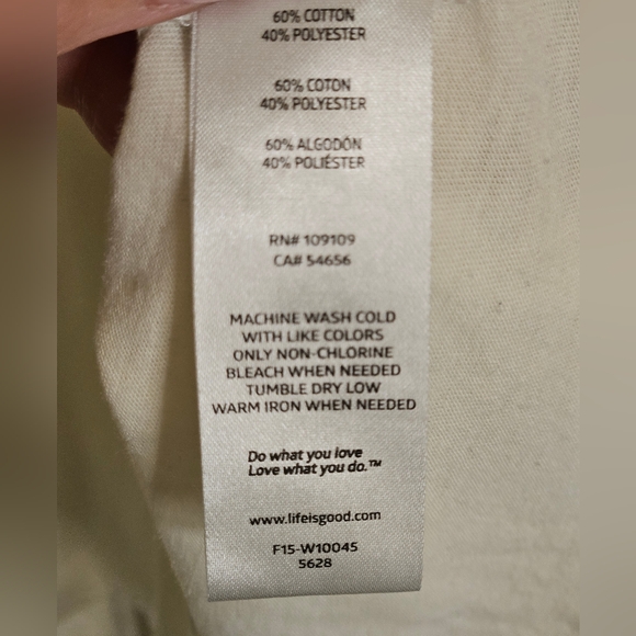 Life is Good long sleeve tshirt - Picture 7 of 10